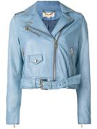 Michael Michael Kors Biker Jacket - Blue