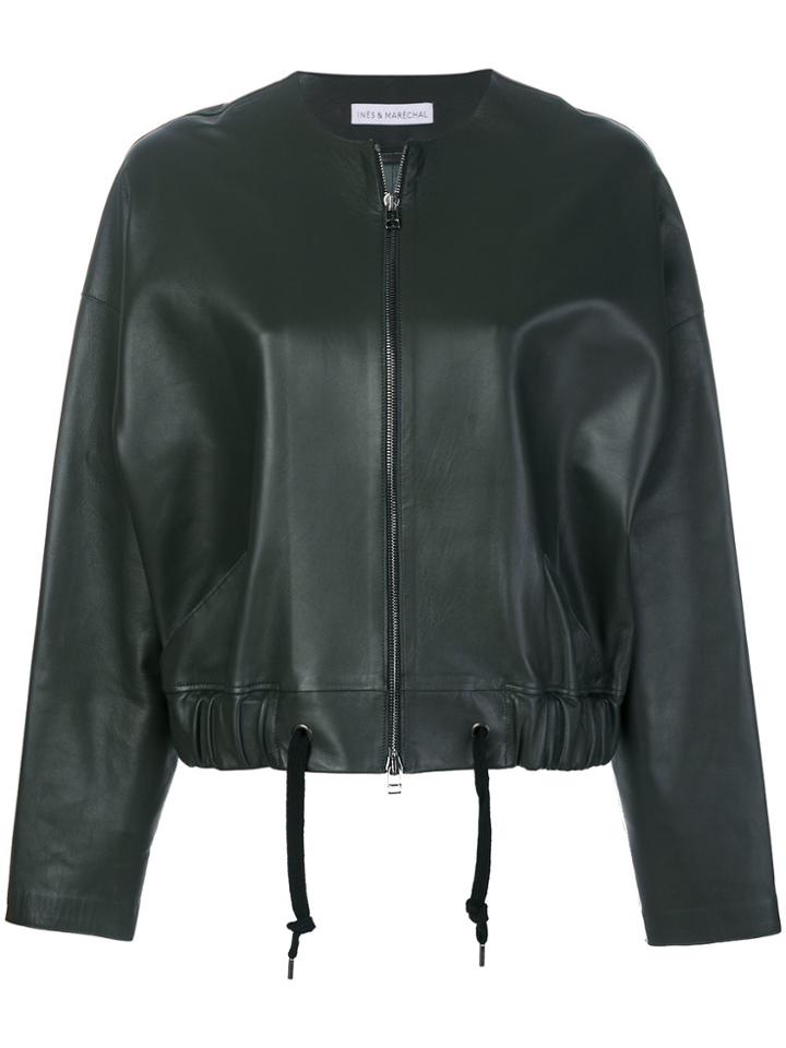 Inès & Maréchal Cropped Jacket - Green