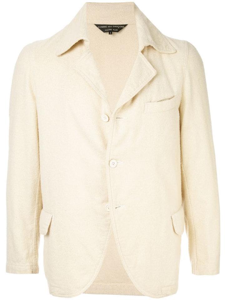 Comme Des Garçons Pre-owned Flap Pockets Blazer - White