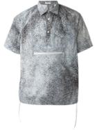 Kenzo Polo Collar T-shirt, Men's, Size: L, Grey, Cotton