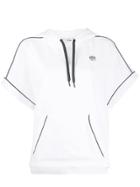 Dkny Short Sleeved Hoodie - White