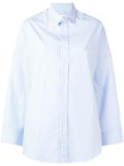 Iro Striped Long-sleeve Shirt - Blue