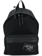 Saint Laurent Property Patch Backpack - Black