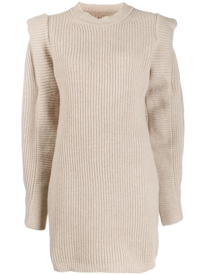 Isabel Marant Beatsy Knit Dress - Neutrals