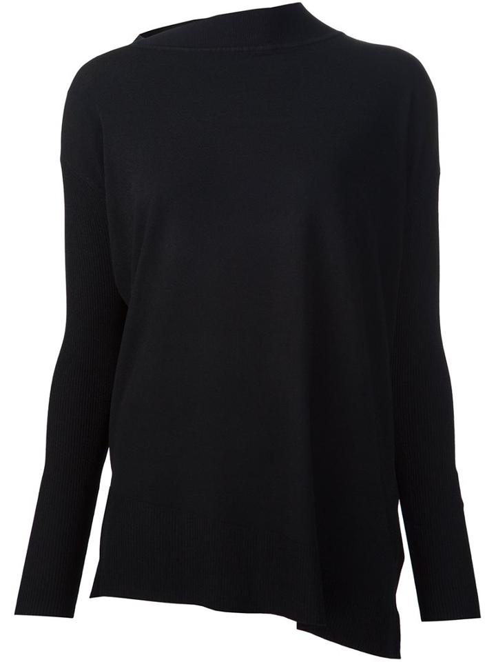 Victor Alfaro Dolman Sleeve Jumper, Women's, Size: Medium, Black, Polyester/rayon