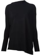 Victor Alfaro Dolman Sleeve Jumper, Women's, Size: Medium, Black, Polyester/rayon
