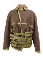 Y / Project Buckled Leather Jacket