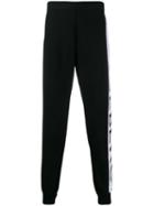 Iceberg Logo Tape Track Pants - Black