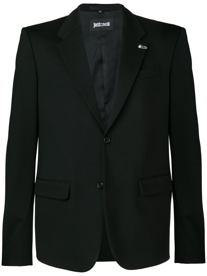 Just Cavalli Straight-fit Blazer - Black