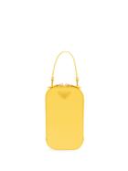 Prada Logo Plaque Mini-bag - Yellow