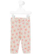 Stella Mccartney Kids Floral Print Leggings, Infant Girl's, Size: 6 Mth, Nude/neutrals
