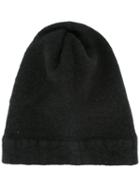 Cedric Jacquemyn 'shrink' Beanie Hat, Men's, Size: Medium, Black, Virgin Wool