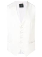 Tagliatore X Al Duca D'aosta Classic Waistcoat - White