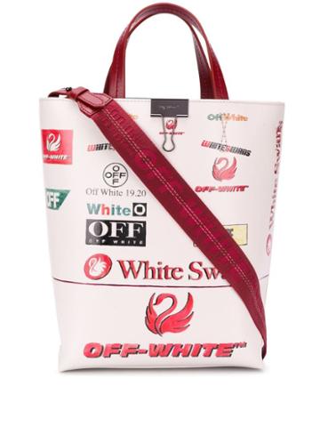 Off-white Swans-print Tote