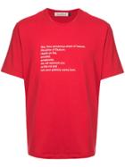 Undercover Insult T-shirt - Red