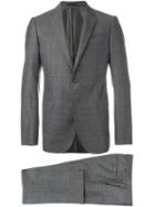 Armani Collezioni Two Piece Suit, Men's, Size: 50, Grey, Acetate/viscose/virgin Wool