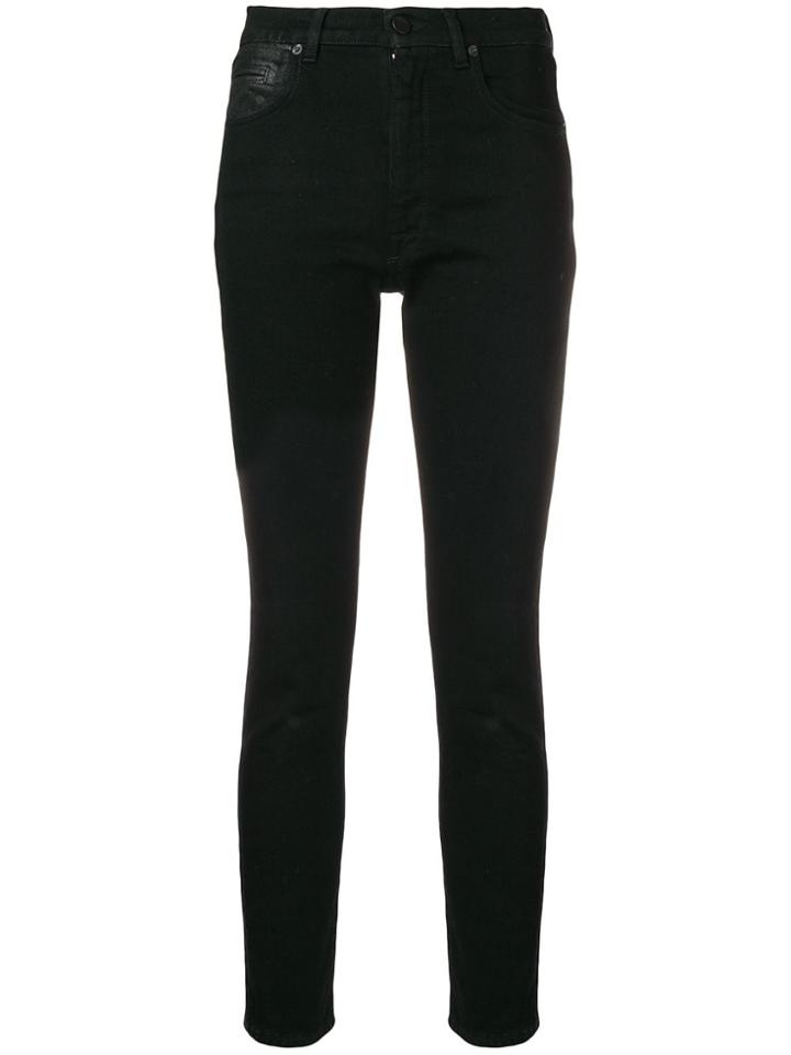 Golden Goose Deluxe Brand Pant Leggy Cropped Skinny Jeans - Black