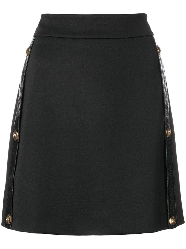 Versus Mini A-line Skirt - Black