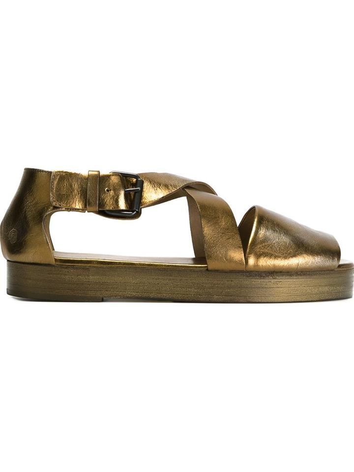 Marsèll Flatform Metallic Sandals
