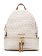Michael Michael Kors Ez Md Back Pack - White