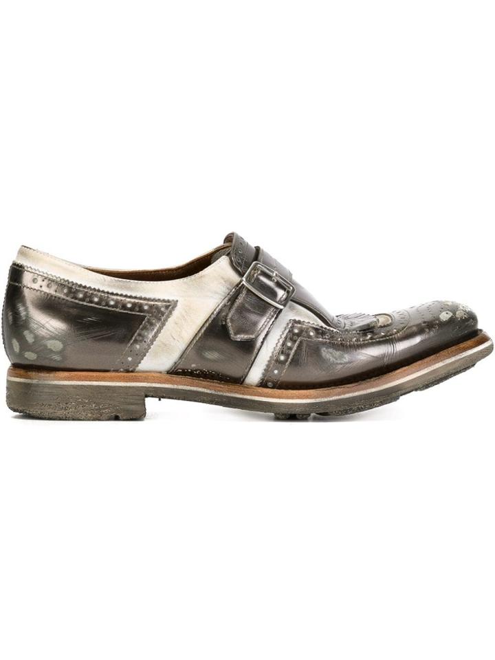 Church's Fringed Monk Shoes - Grey