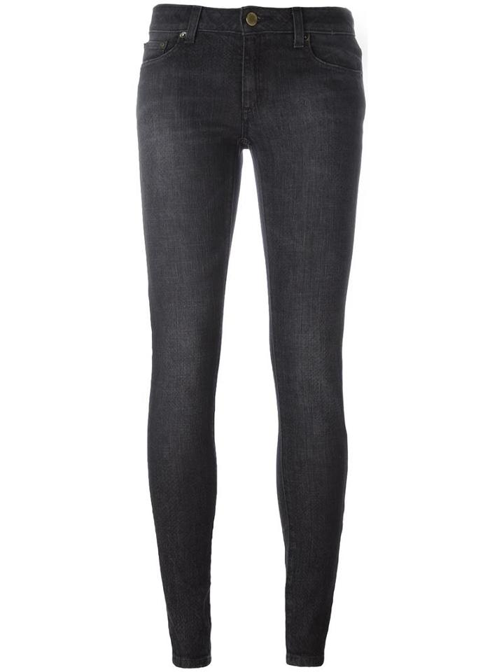 Michael Michael Kors Super Skinny Jeans, Women's, Size: 2, Black, Cotton/spandex/elastane