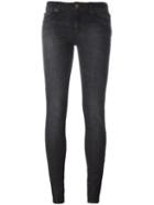 Michael Michael Kors Super Skinny Jeans, Women's, Size: 2, Black, Cotton/spandex/elastane