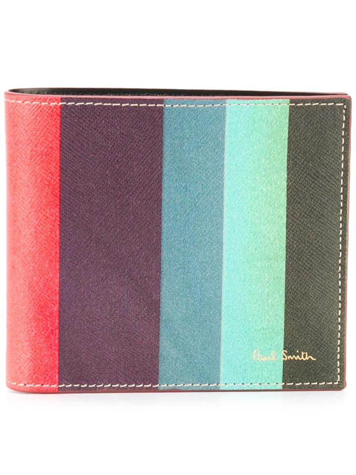 Paul Smith 'artist Stripe' Print Wallet - Multicolour