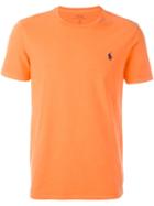 Polo Ralph Lauren Embroidered Logo T-shirt, Men's, Size: Xxl, Yellow/orange, Cotton