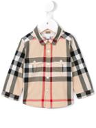 Burberry Kids New Classic Check Shirt, Toddler Boy's, Size: 36 Mth, Nude/neutrals