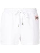 Markus Lupfer Sequin Lips Track Shorts - White