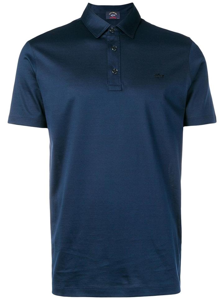Paul & Shark Classic Shark Polo Shirt - Blue