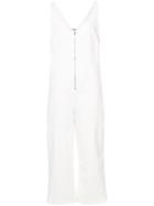 Rachel Comey Sleeveless Zip Front Jumpsuit - White