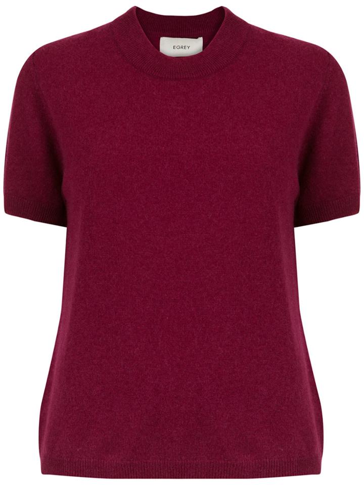 Egrey Cashmere Top - Red