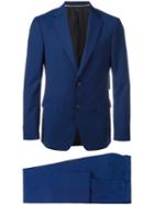 Z Zegna Two-piece Suit, Men's, Size: 54, Blue, Wool/cupro