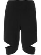 Lost & Found Ria Dunn Cut-out Fitted Shorts