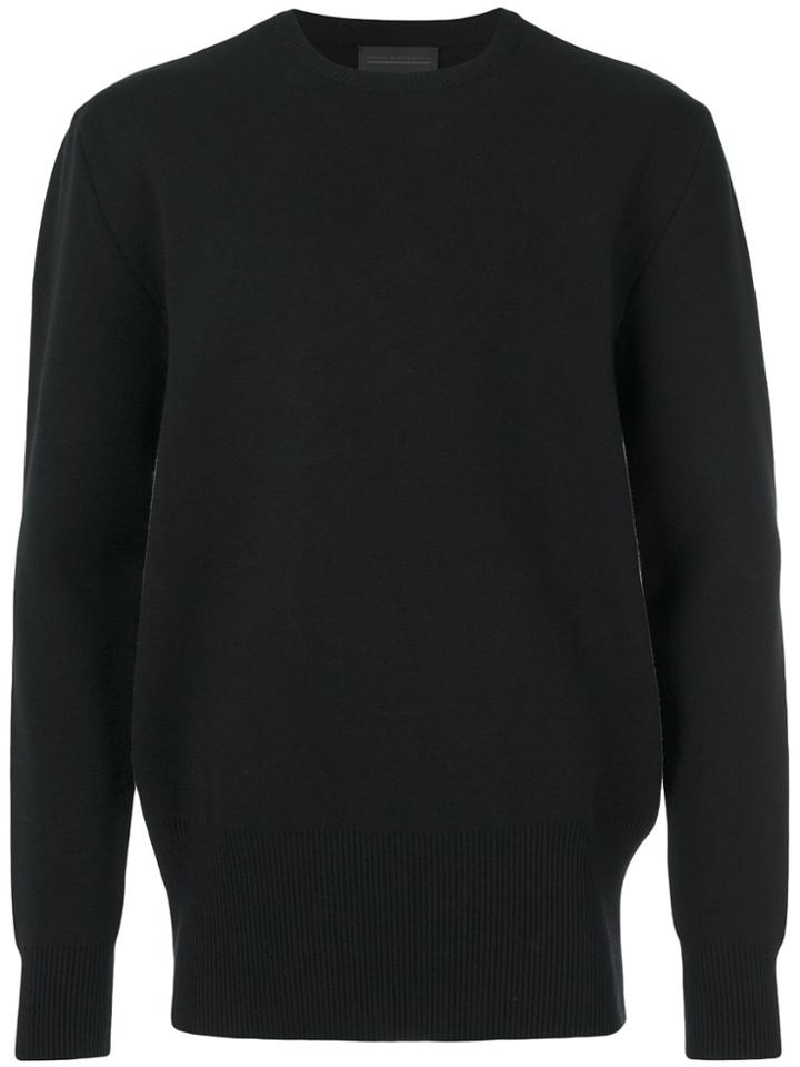 Diesel Black Gold Ribbed Detail Jumper