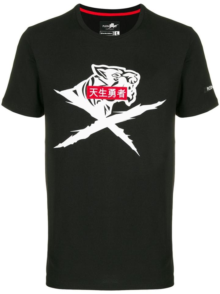 Plein Sport Scratch T-shirt - Black