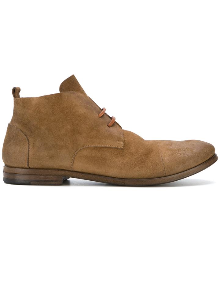 Marsèll Lace Up Ankle Boots - Brown