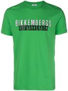 Dirk Bikkembergs Logo Print T-shirt - Green