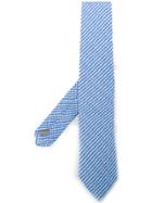 Canali Gingham Tie - Blue
