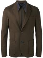 Lanvin - Blazer Jacket - Men - Cotton/polyamide/spandex/elastane/wool - 46, Brown, Cotton/polyamide/spandex/elastane/wool