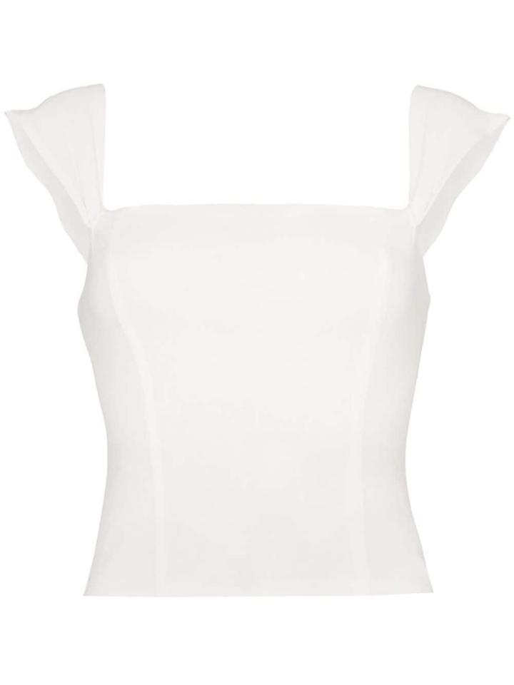 Reformation Paz Off-the-shoulder Top - White