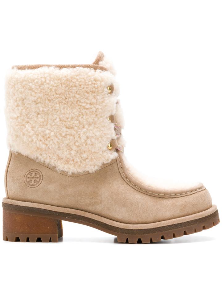 Tory Burch Ankle Boots - Brown