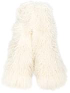 Sonia Rykiel Wooly Shawl - White