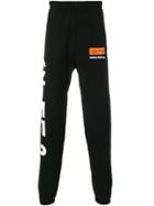 Heron Preston Cyrillic Logo Tracksuit Bottoms - Blue