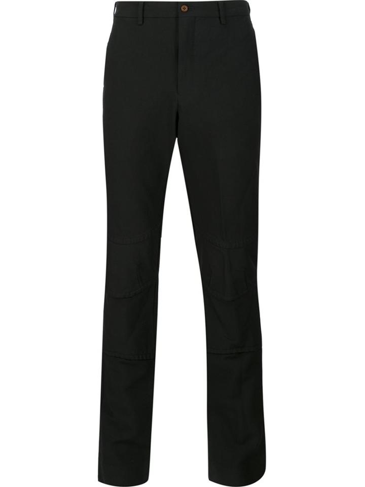 Comme Des Garçons Homme Plus Skinny Trousers, Men's, Size: Medium, Black, Polyester