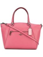 Coach Classic Tote, Women's, Pink/purple, Leather