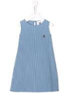 Touriste Pinstripe Dress - Blue