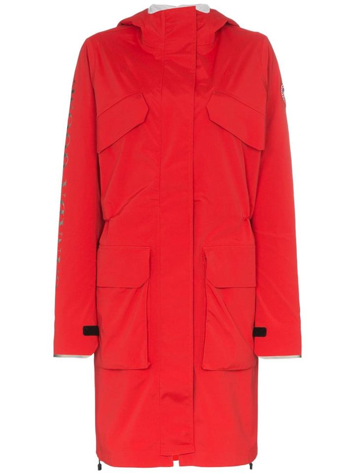 Canada Goose Seaboard Reflective Panel Hooded Coat - Red